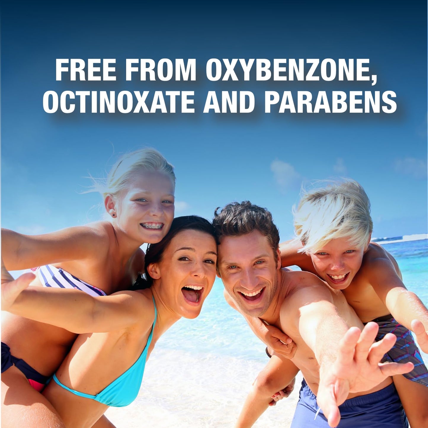 CoreTex Sun X 30+ SPF Broad Spectrum Sunscreen Lotion - 8oz Bottle of Paraben, Oxybenzone, Octinoxate, & Oil Free Sunscreen - No White Cast and Water Resistant Up to 80 Minutes