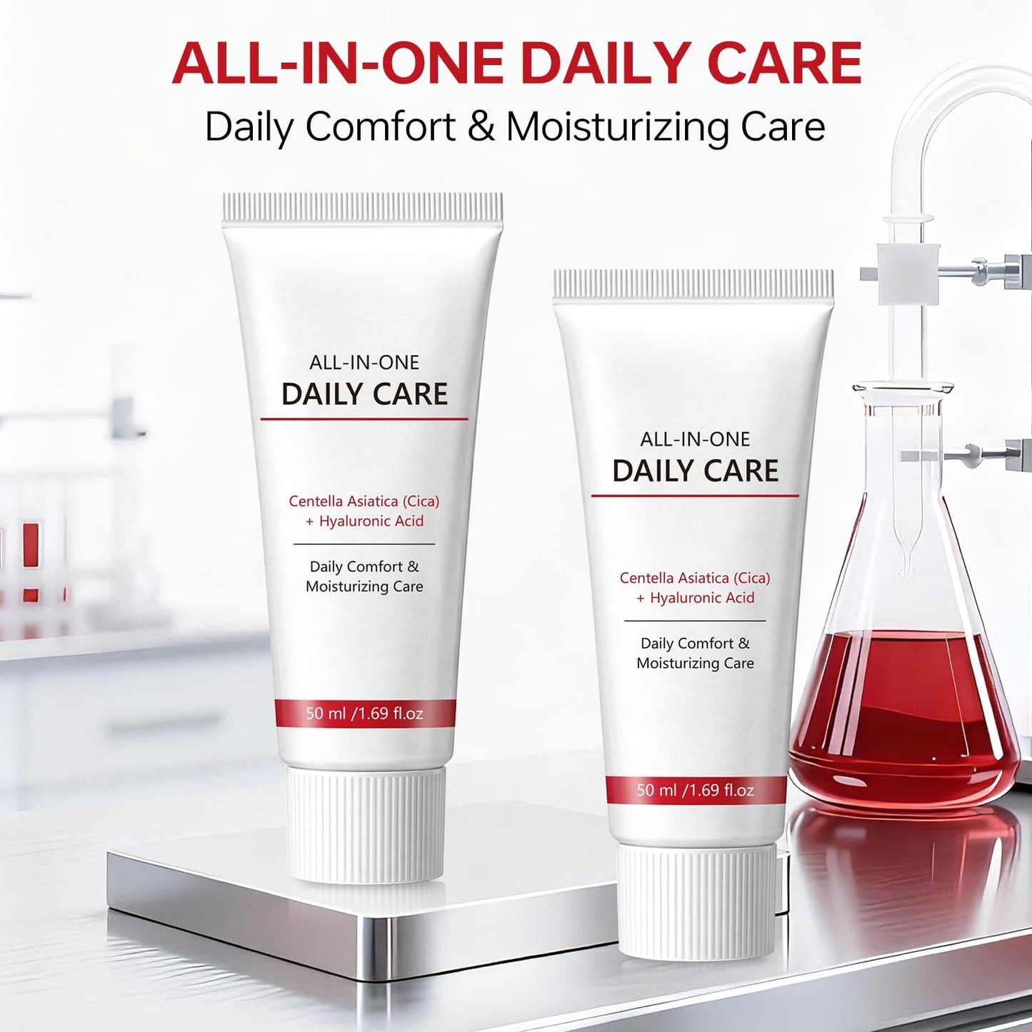 Sky Seeker Cream For Face, All-In-One Daily Moisturizing Face Cream with Centella Asiatica (Cica) & Hyaluronic Acid 50 mL / 1.69 fl oz (1 pcs)