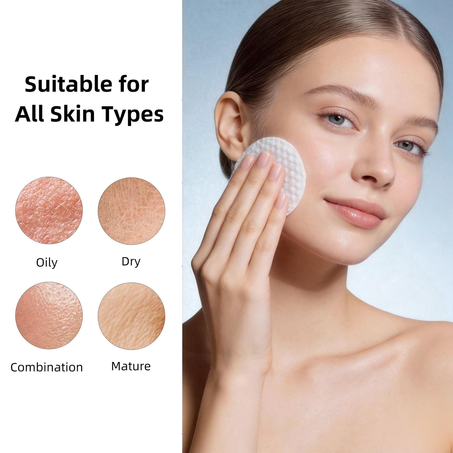 DouceWand Glycolic Acid 10% Resurfacing Pads (70 Count), 10% Ultra Pure Glycolic Acid + 2% Salicylic Acid - Exfoliating Peel for Face & Body with Niacinamide & Tweezers