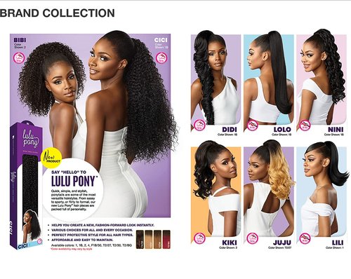 Sensationnel Ponytail Lulu Pony Cici (T2/BG)