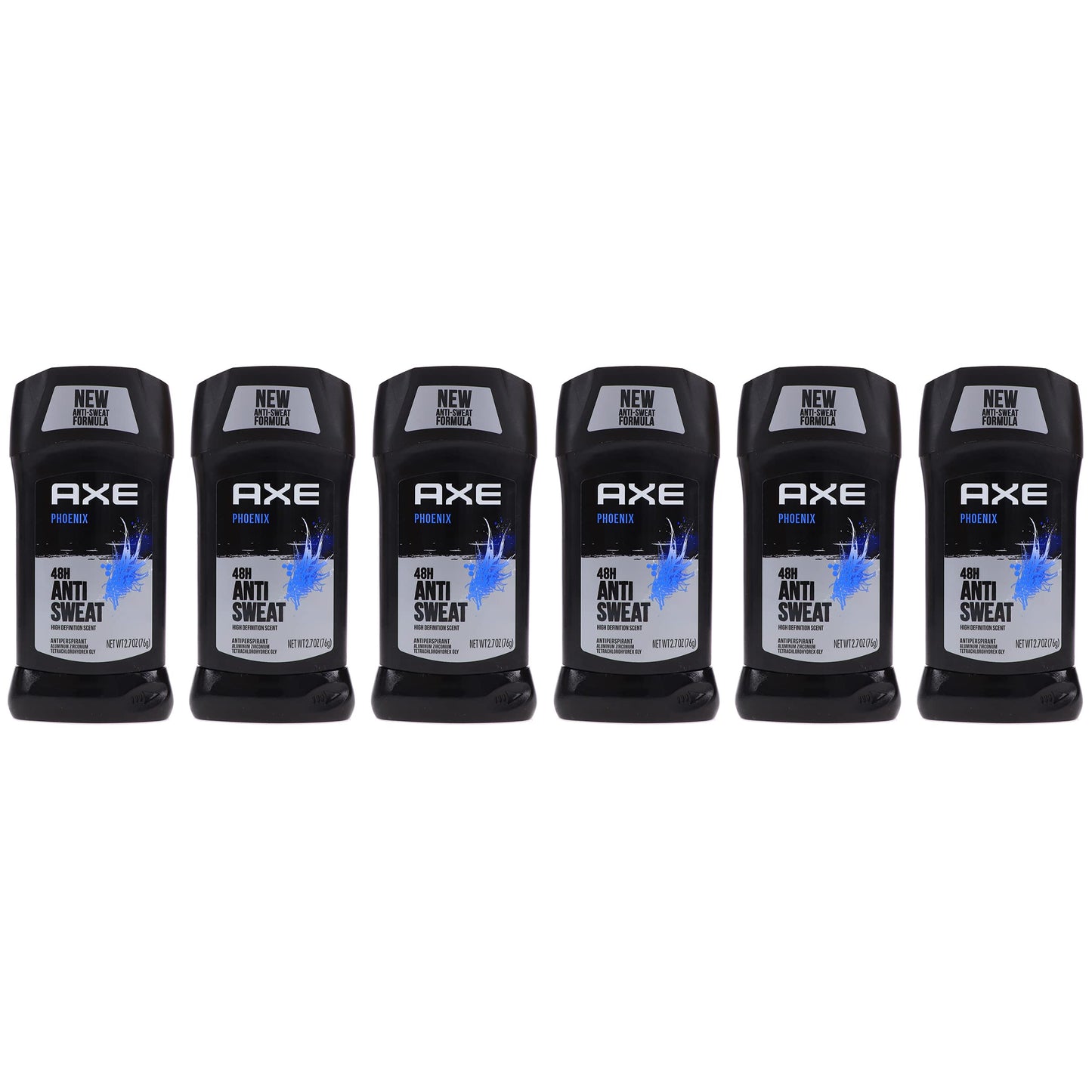 Axe Dry Anti-Perspirant Deodorant Phoenix, 2.7 Ounce (Pack of 6)