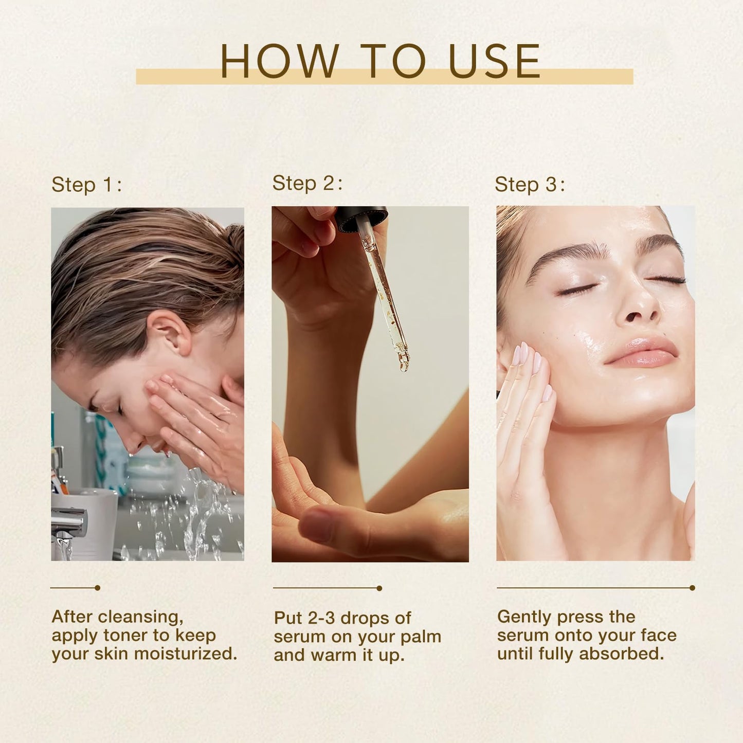GlowRitual Firming Peptide Lifting Serum, Multi-Peptide Collagen Serum for Face, Daily Anti-Aging Serum to Smooth Fine Lines, Lightweight & Layerable for All Skin Types (1 Pack)