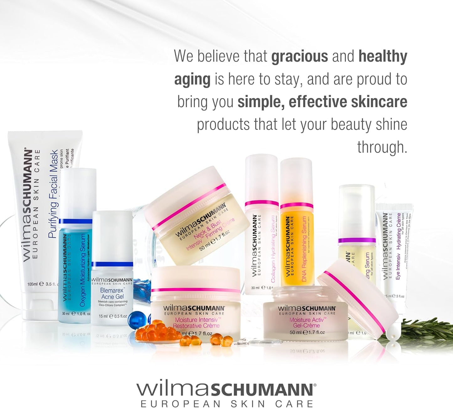 Wilma Schumann Hydrating Face Toner - Soothing & Balancing Formula | 7 oz