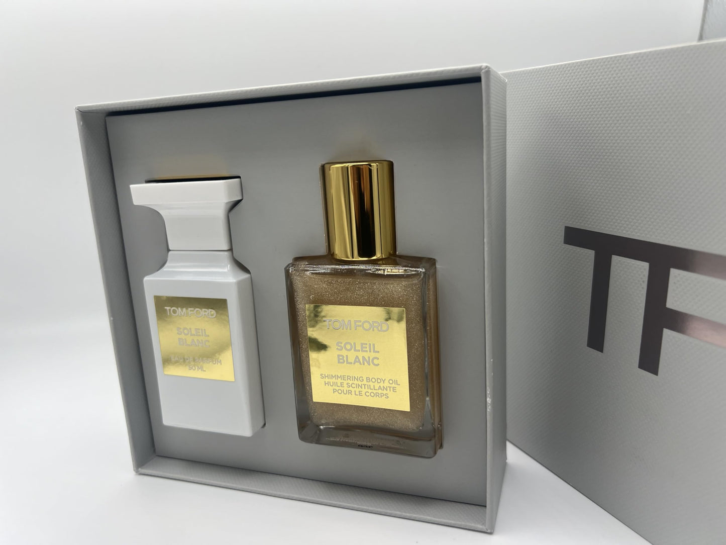 Tom Ford Private Blend Soleil Blanc 2 Piece Set - Eau De Parfum and Shimmering Body Oil