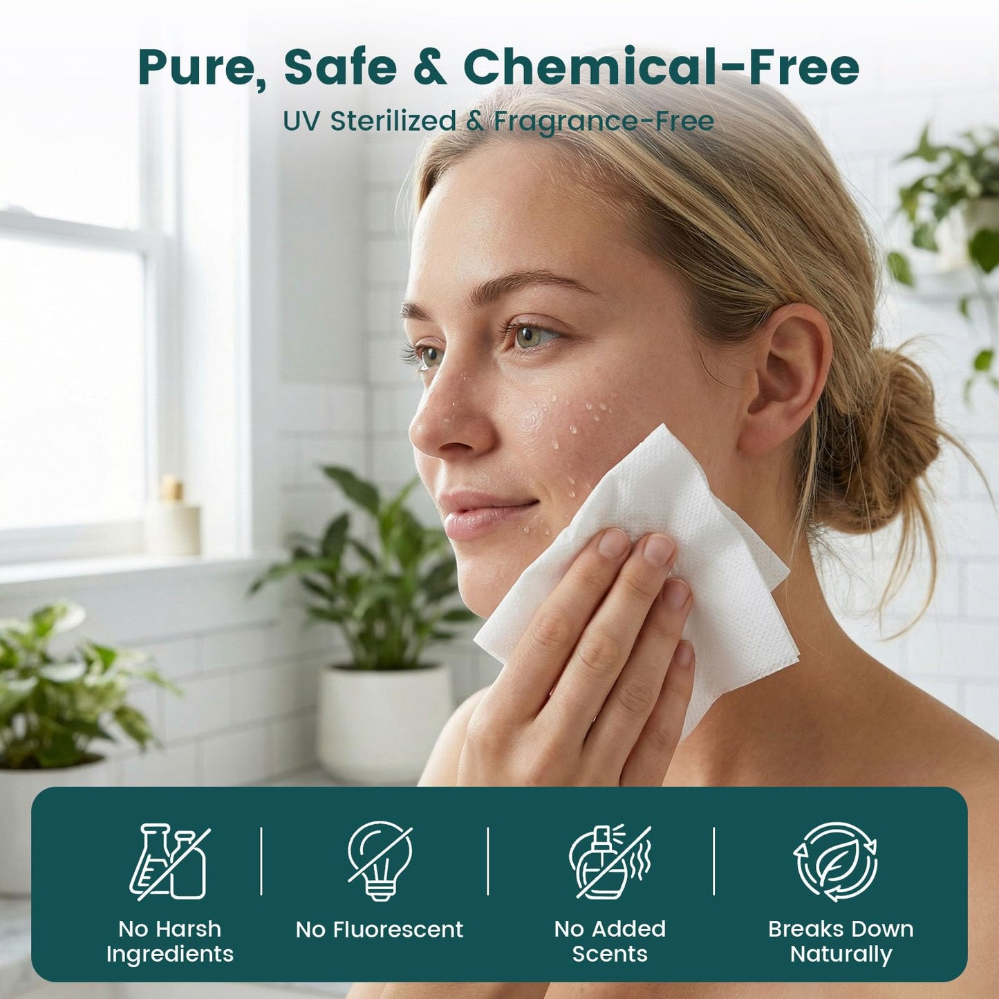 MCPINKY 580 PCS Cotton Compressed Towels, Bulk Disposable Face Towels