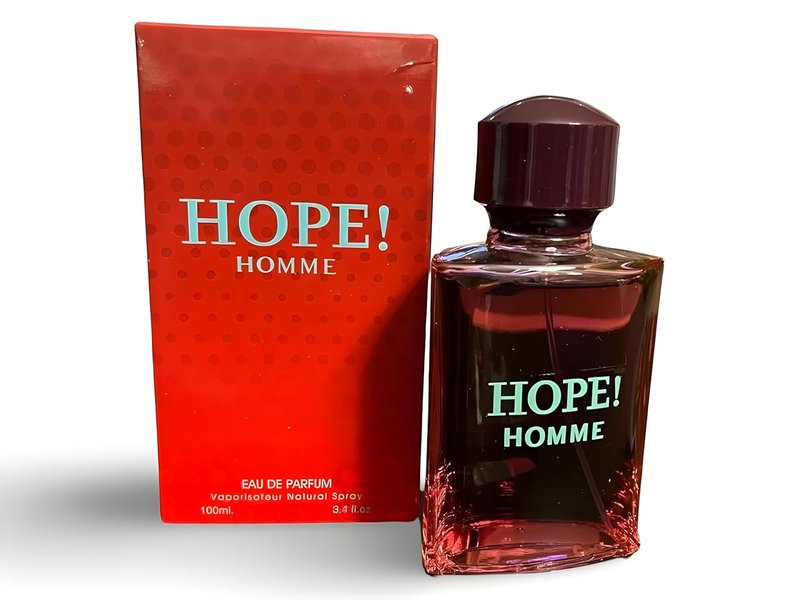 HOPE! HOMME Eau de Parfum for Men - 3.4 Fl Oz | Elegant Fragrance for Daily Wear
