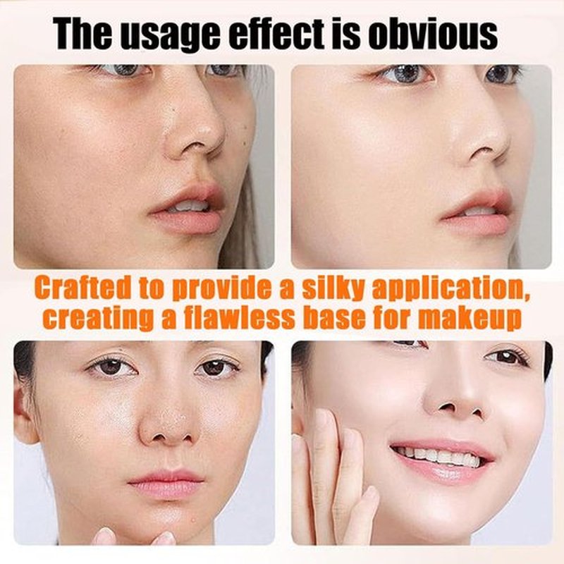 XIRUJNFD Moisturizing Brightening Concealer Smooth Tone Up Cream, Crema De Maquillaje Coreana, Corrector Iluminador Hidratante Crema TóNica Suave (1Pcs)