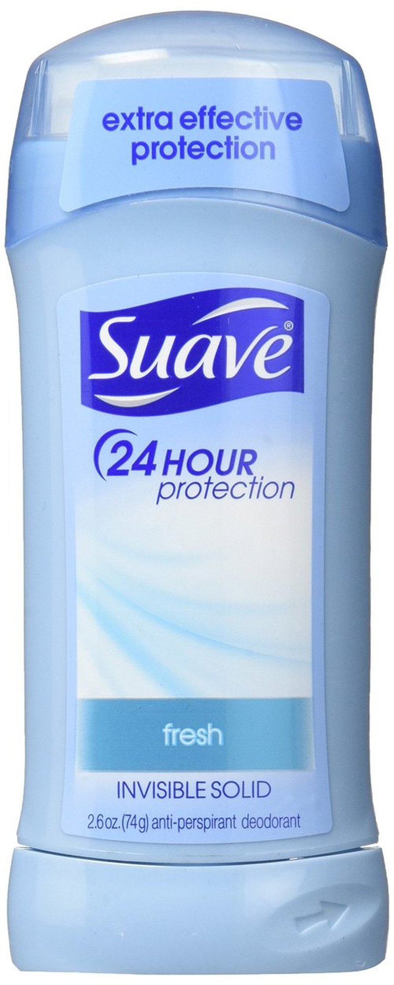 Suave Deodorant for Women, Fresh – Invisible Solid Antiperspirant Deodorant Stick, 48H Protection, 2.6 Oz Ea (Pack of 6)