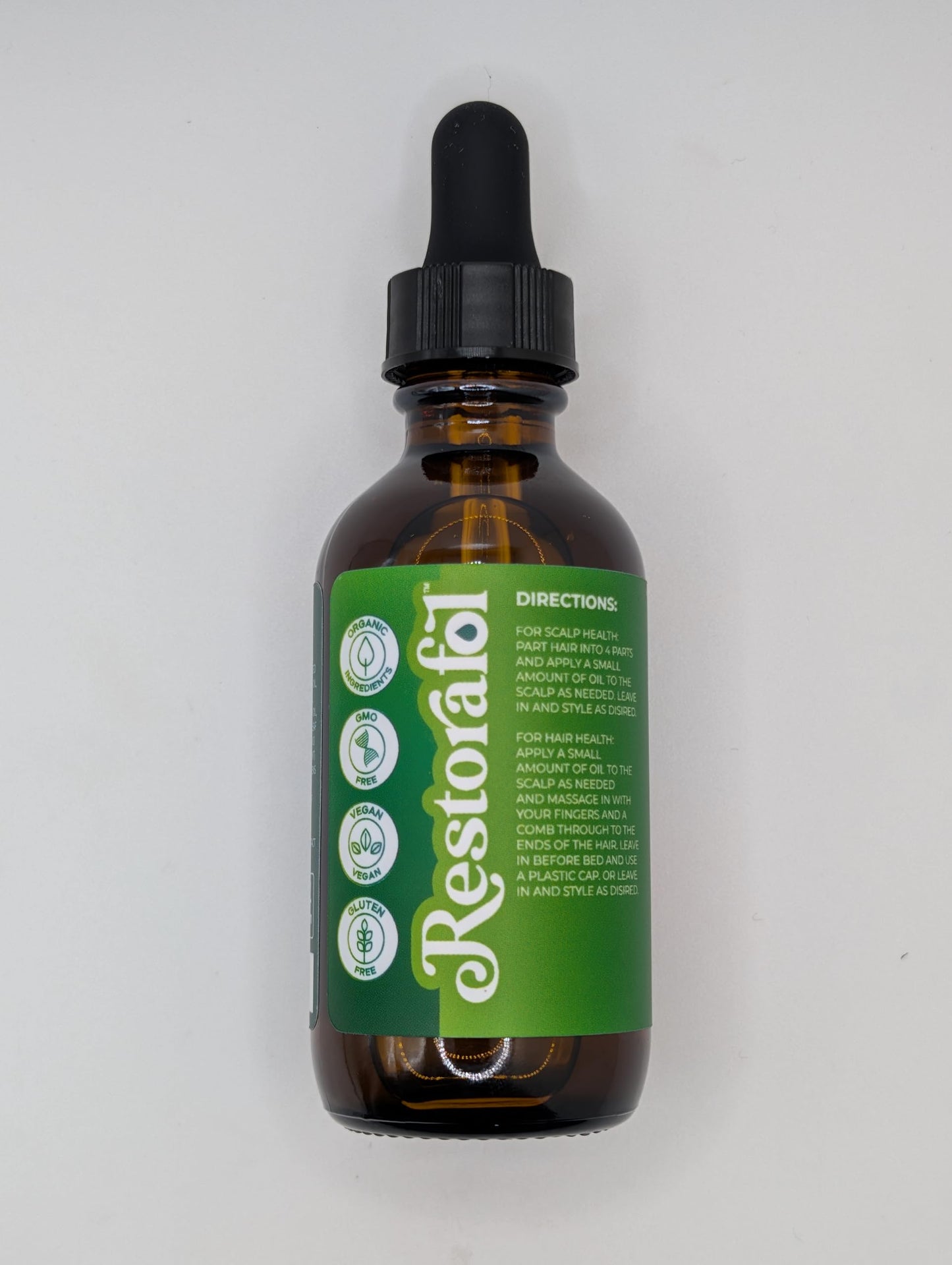 Clean Beauty Rosemary Hair Oil For Growth with Castor Batana Pumpkin Seed Peppermint Silica Biotin Collagen Keratin Saw Palmetto Horsetail Tea Tree Vit E Aloe Vera Jojoba (2 Pack)
