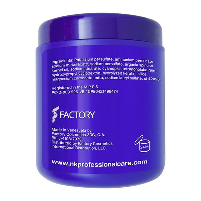 NK Professional Care DiColor Blonde | bleaching powder | lightener for hair | Lightens +8 shades without damaging the hair strand. (500 g)