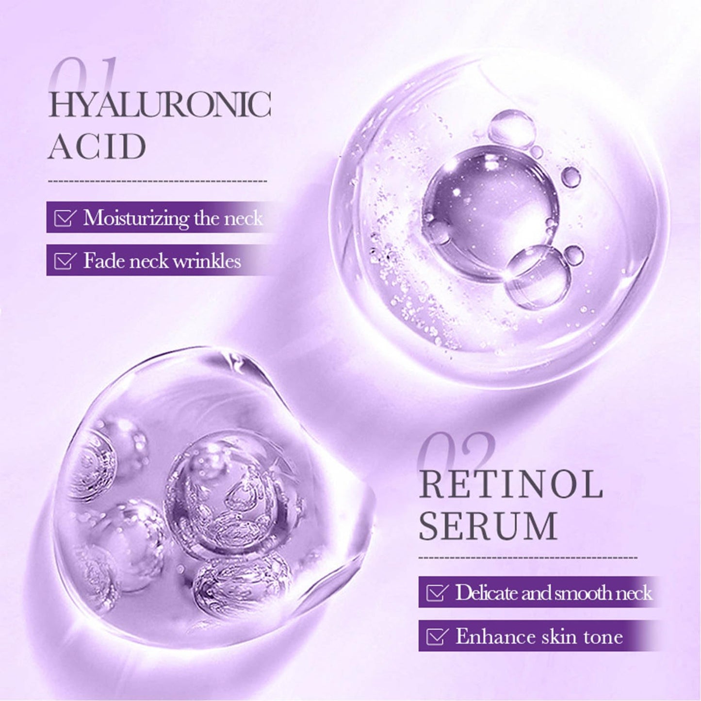 Neck Cream,Neck Creams for Firming Roller,Neck Creams for Tightening Best for Older Women,Relieve Edema In The Neck,Reduce Wrinkles Fine Lines and Double Chin,Firm and Lift Sagging Skin,(1PCS）