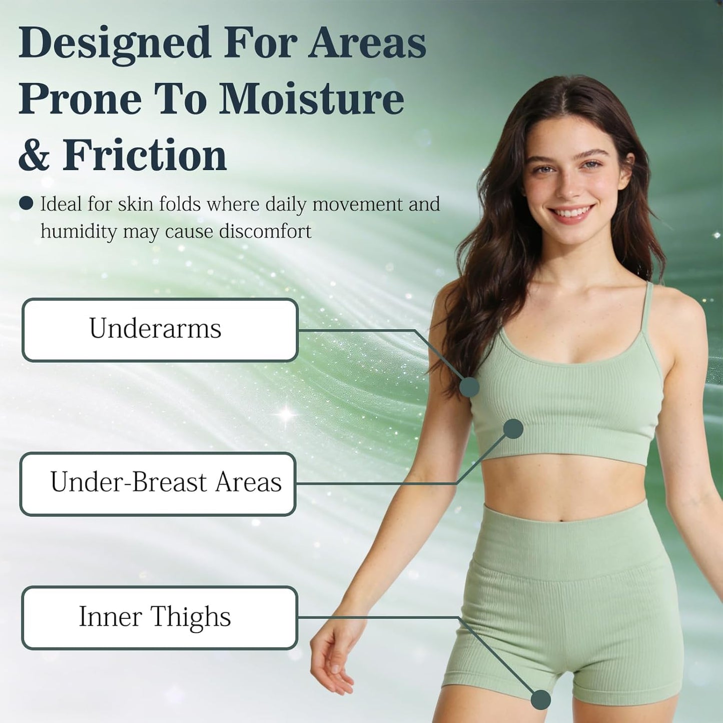 BIKCITV Intertrigo Cream,Skin Fold Care & Chafing Support Cream, Supports Skin Comfort, Fast-Drying Non-Greasy Formula for Daily Use-1BOX