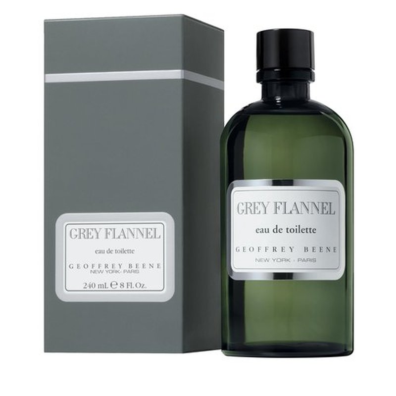 Geoffrey Beene Men's Cologne, Grey Flannel, Eau De Toilette EDT Splash, 8 Fl Oz.
