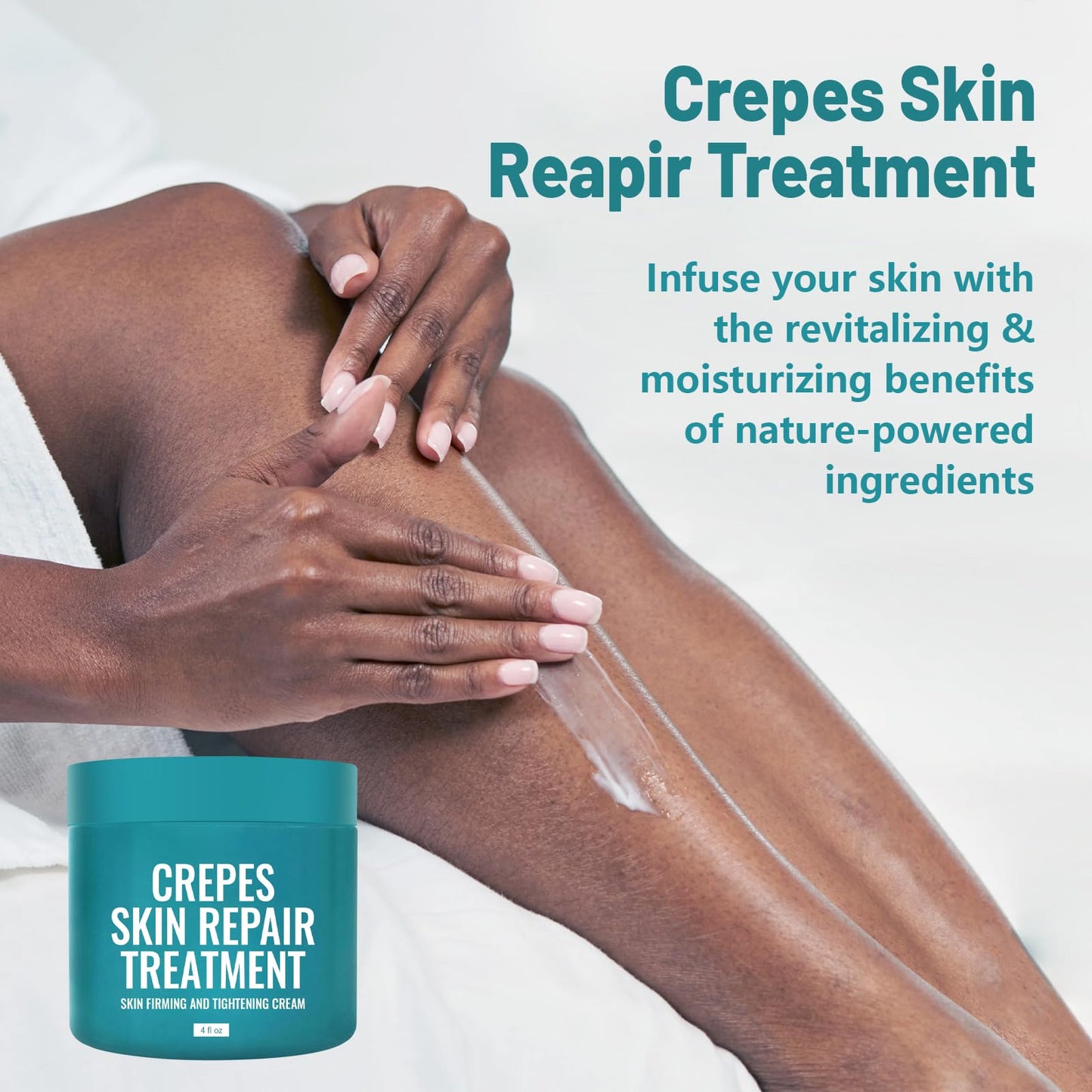 LBXX NEW Crepes skin cream for aging skin ，Crepes Skin Repair Treatment, Firming Cream with Hyaluronic Acid & Shea Butter to Deeply Moisturize & Tighten Wrinkly Dry