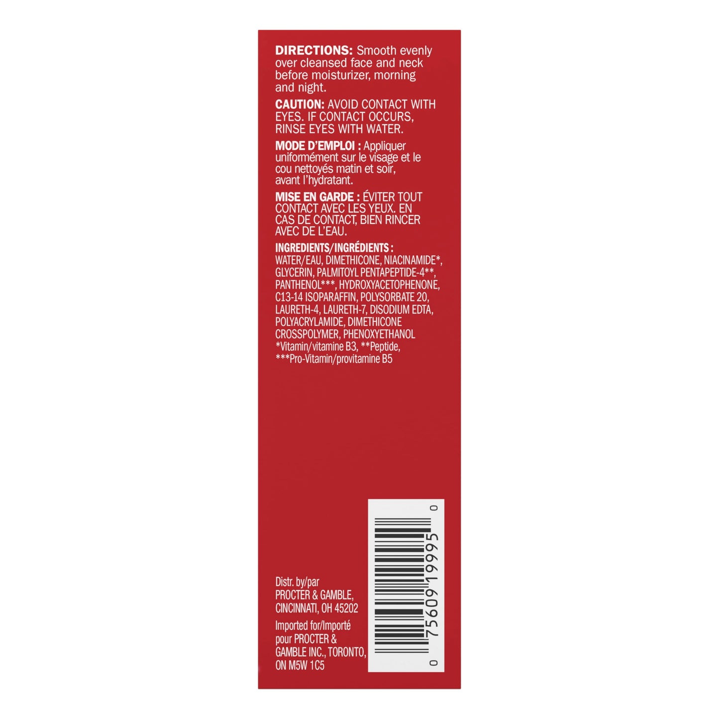 Olay Collagen Peptide Visibly Firming Face Serum, Fragrance Free Anti Aging Serum for Hydration and Smoothing Skin, Collagen and Vitamin B3+, Fast Absorbing, Non Greasy, 1.3 FL OZ (40 mL)