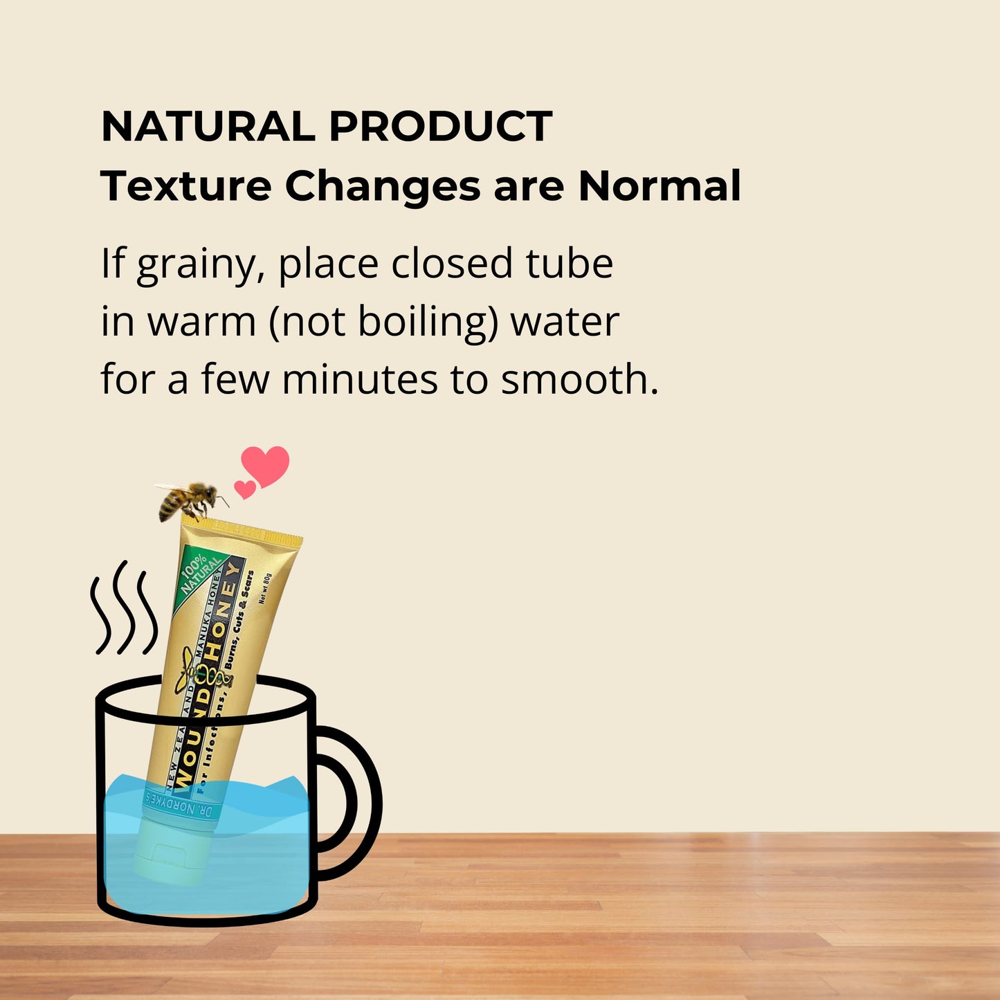 Eras Natural Sciences Manuka Wound Honey Ointment 2.8oz