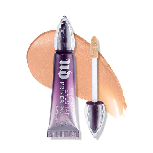 Urban Decay Anti-Aging Eyeshadow Primer Potion, Nude Eye Primer, Improves Look of Fine Lines & Texture, Smooths & Preps Eyelid Base for Vibrant Color, Crease-free Eye Makeup Looks, Vegan