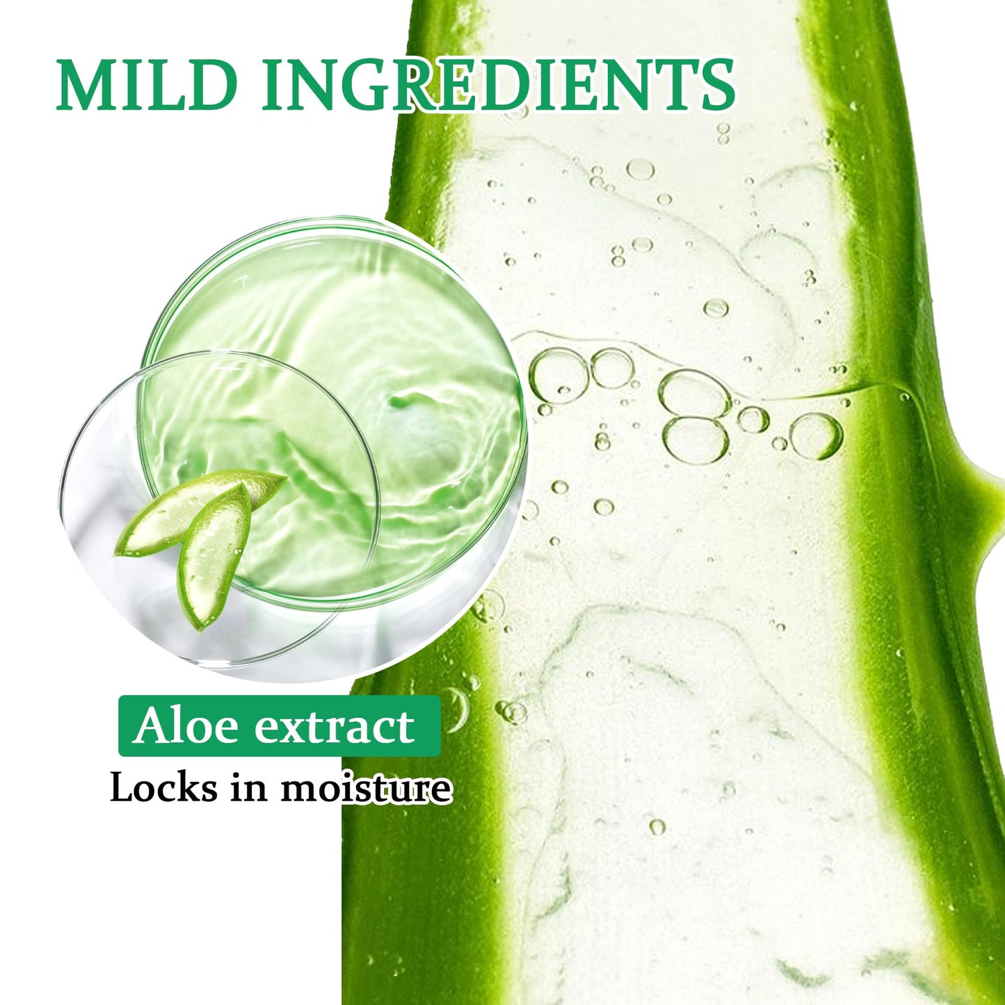 WENJLYJ 2PCS Organic Aloe Vera Gel,Aloe Vera Soothing Gel,Natural Moisturizing Lotion for Soothing Skin Care,Long Lasting Moisturizing body Lotion,After Sun Skin Care Cream for Face and Skin