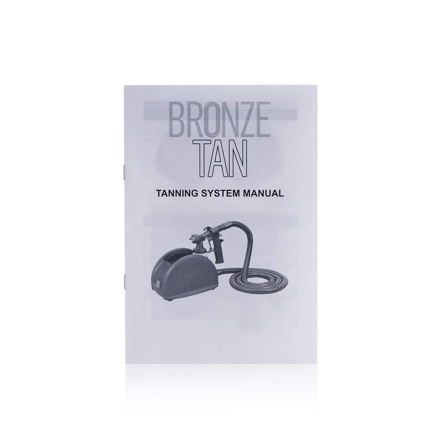 Commercial Spray Tan Machine Kit - Includes Disposable Spray Tan Supplies, Pop Up Tent, 3 Solution Cups, and HVLP Tanning Machine by Bronze Tan