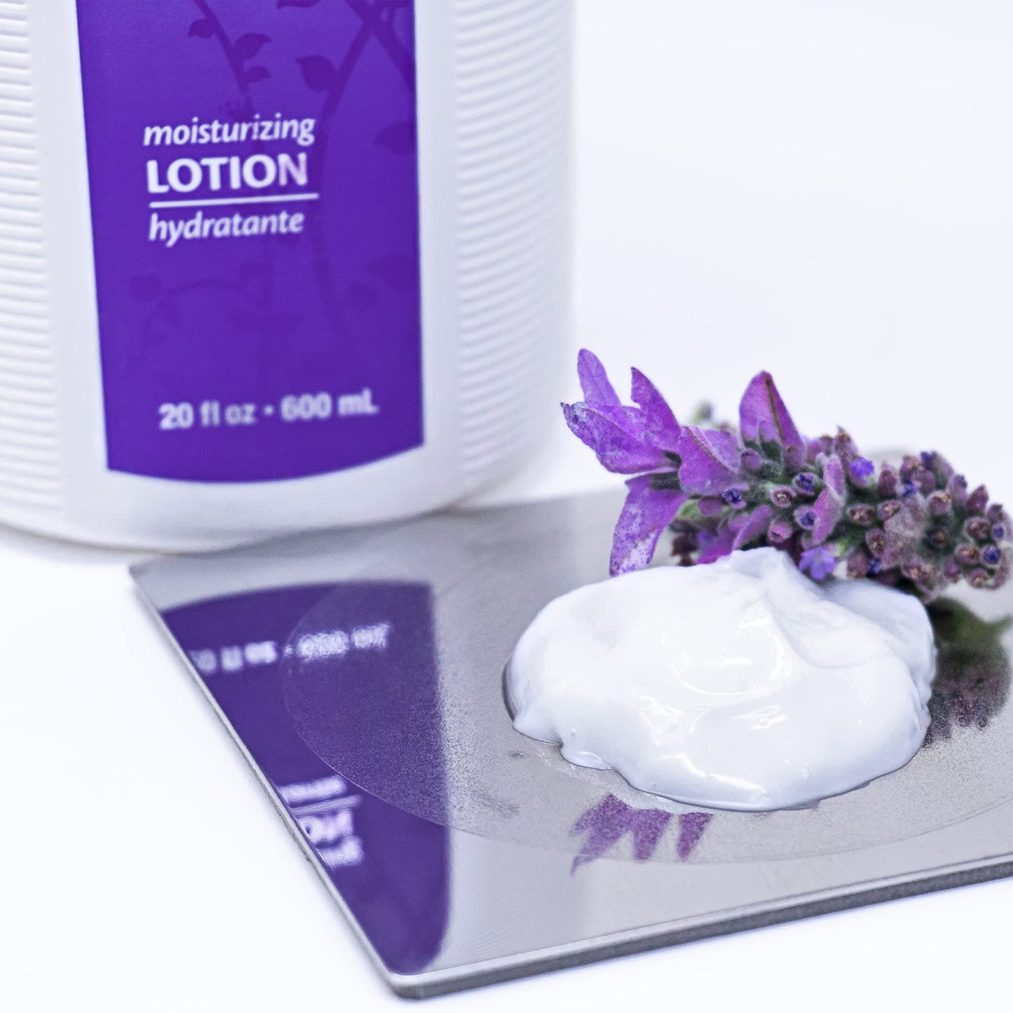 Vitabath Orchid Intrigue Everyday Skincare Set Moisturizing Shower Gel Wash, Reviving Lotion & Exfoliating Body Scrubber Pouf - Alluring Foam Cleanser & Dry Skin Hydration for Women & Men