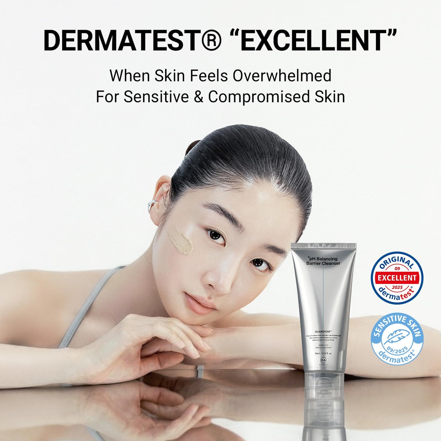 DA EFFECT pH Balancing Barrier Cleanser, Gentle Amino Acid Wash, 90ml