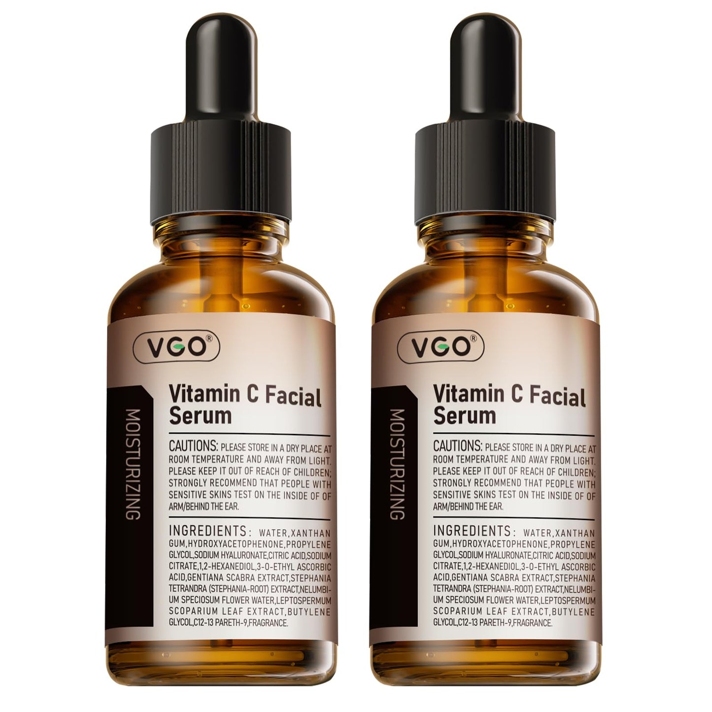 VGO 2 Pack Vitamin C Face Serum
