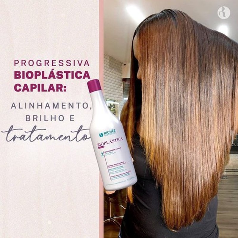 Richée Professional | Bioplástica Capilar | Hair Alignment Without Damages To The Hair Fiber | (2x) 1000 ml / 33.8 fl.oz.