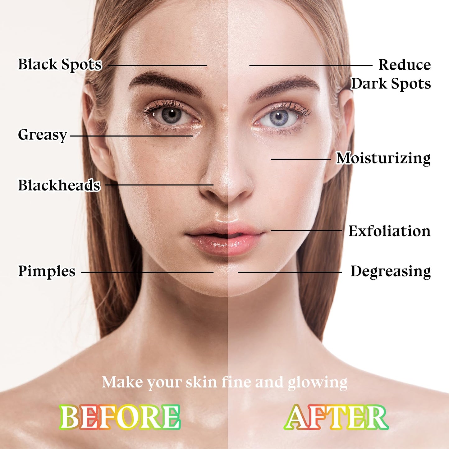ZZCQzeze 10PCS Hydrating Face Masks,Moisturizing Facial Masks for Women and Men,Fruit Overnight Facial Sheet Mask,Lightweight and Non-greasy Face Sheet Mask for All Skin Type 04