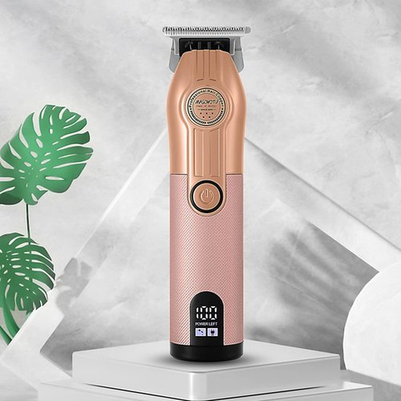 MASOVOTU Hair Trimmer for Men, Professional Hair Clippers Grooming Cutting Kit, Rechargeable Cordless Edgers Clippers Barber Beard Trimmer, Rose Gold