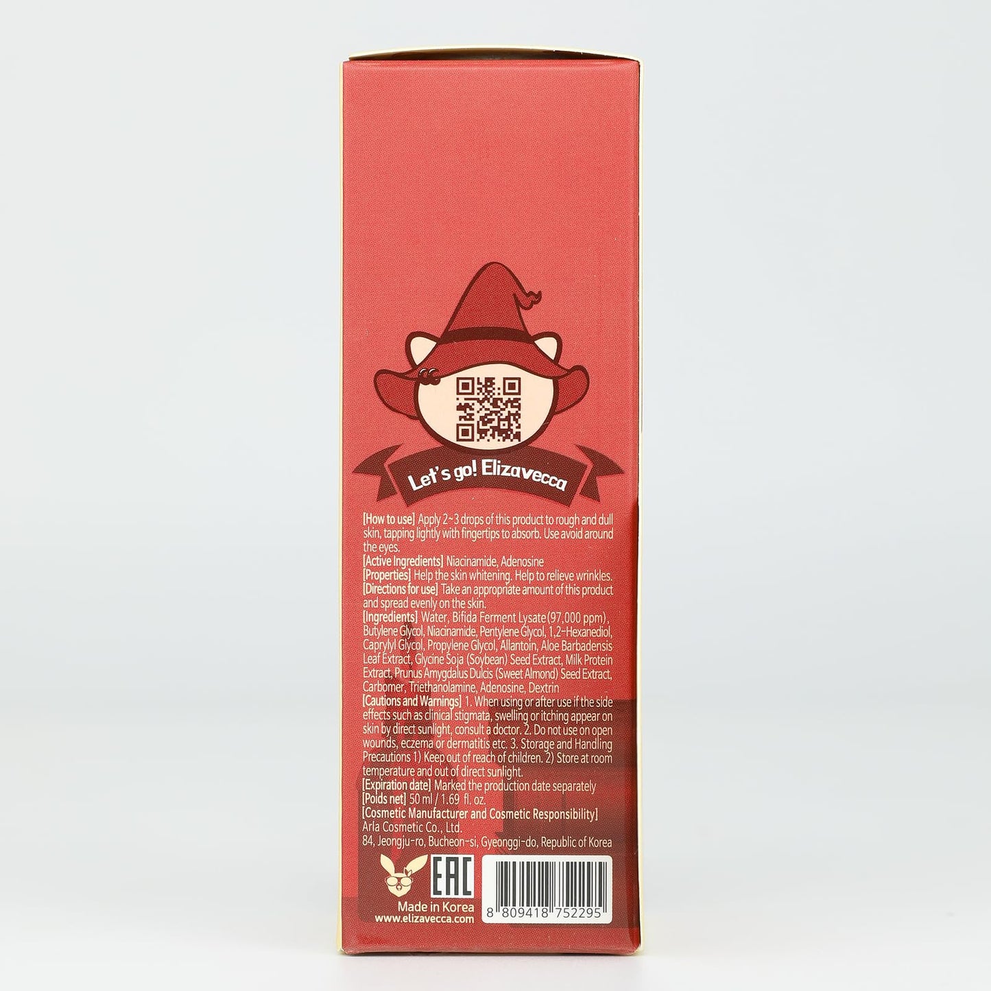 Elizavecca Witch Piggy, Hell-Pore, Bifida Premium Ample, 1.69 fl oz (50 ml)