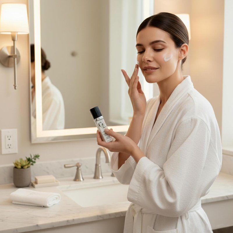 GlycoPeptide Radiance Cleanser - Hydrating AHA Face Wash with Vitamin C | Gentle Exfoliating Gel for Dry Skin