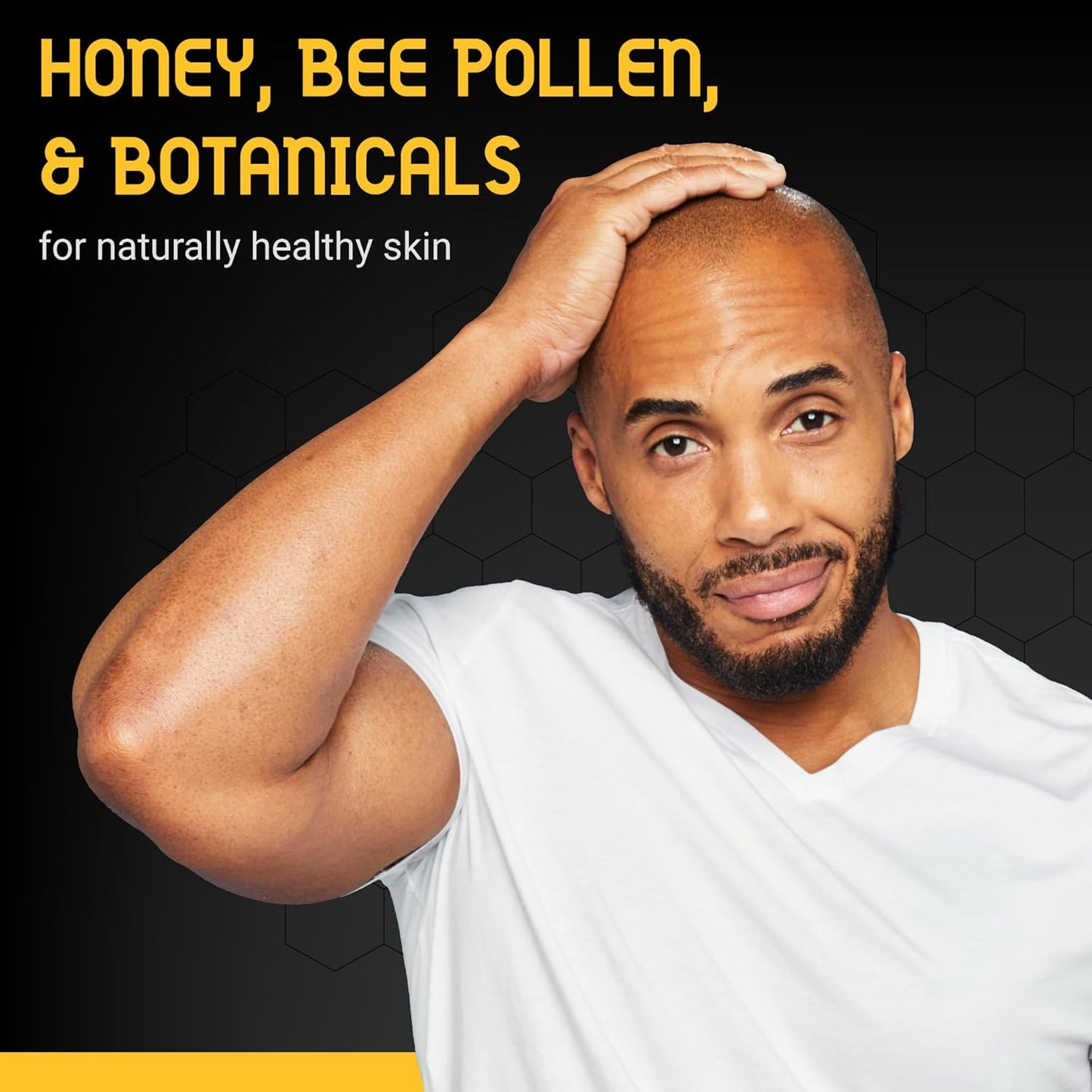 Bee Bald HEAL Aftershave Balm for Men - Soothes Razor Burn & Skin Irritations | 2 Fl Oz