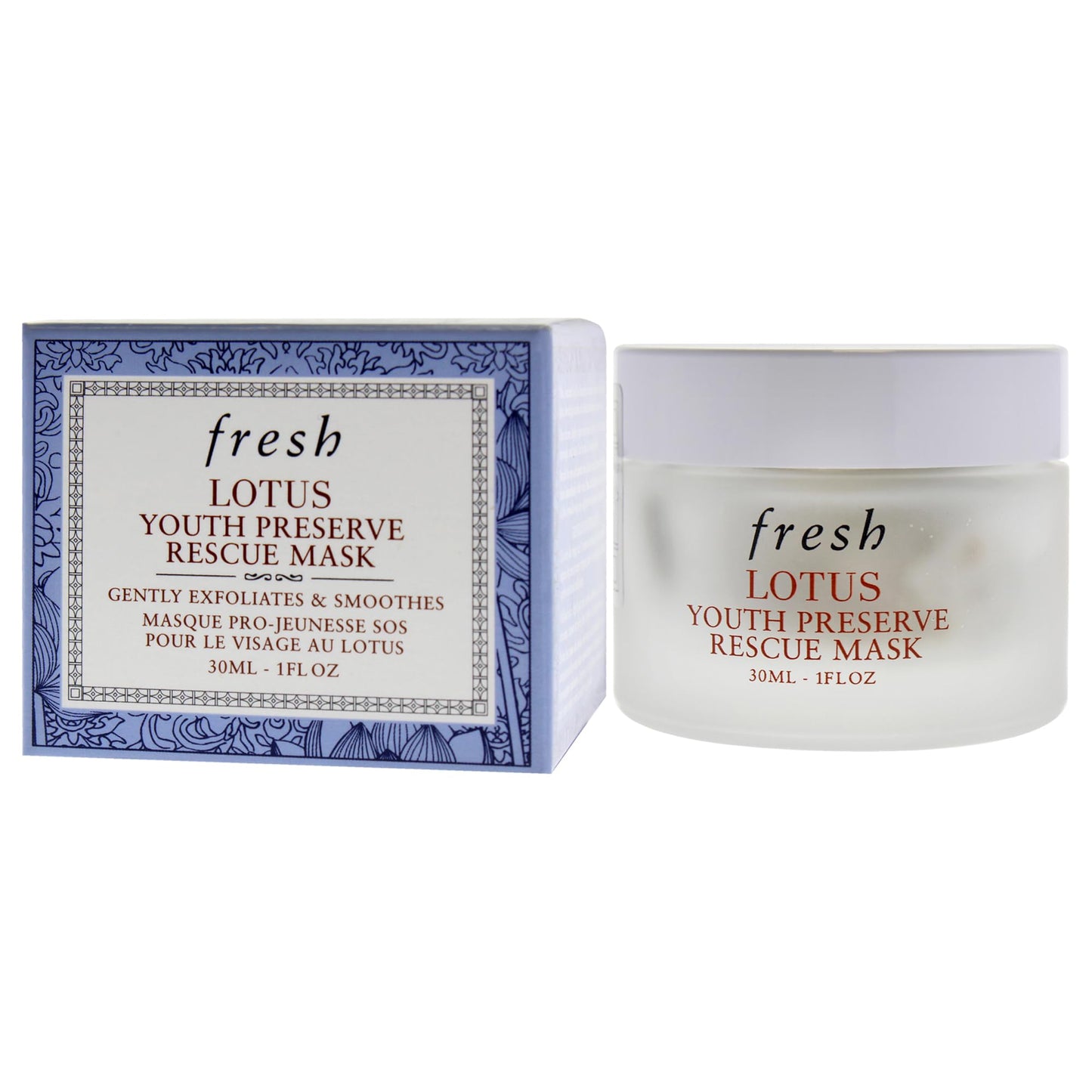 Lotus Youth Preserve Rescue Mask by Fresh for Women - 1 oz Mask
