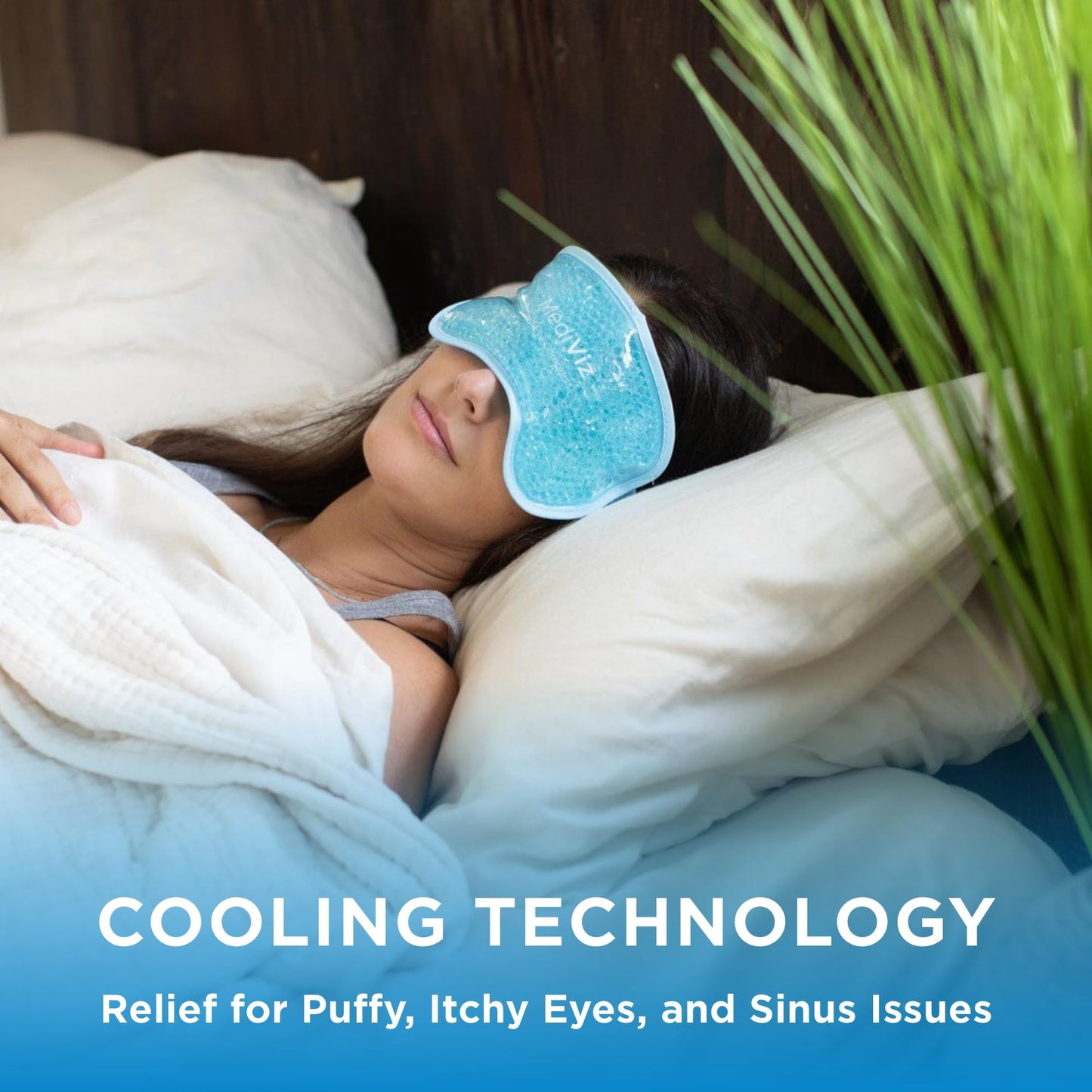 MediViz Warm Compress for Eyes - Hot or Cold Eye Mask for Healthy Meibomian Glands