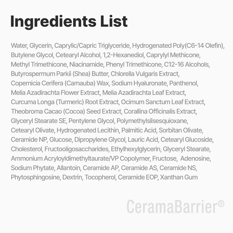 DR.ORACLE CeramaBarrier Facial Cream – Triple Lipid Barrier Support Moisturizer with Ceramides, Cholesterol & Fatty Acids for Dry & Sensitive Skin, Korean Skincare, 2.82 fl oz