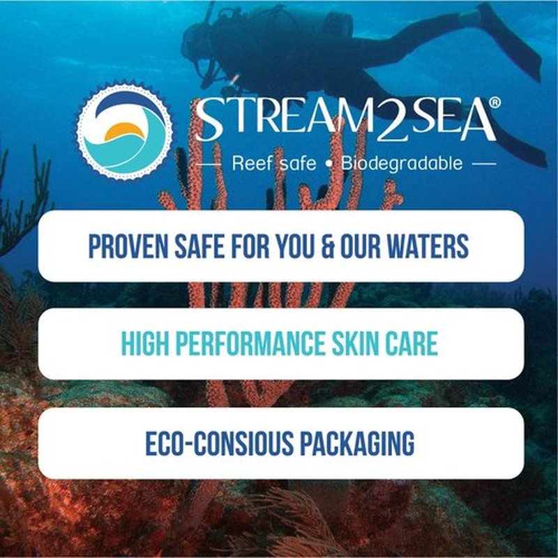 STREAM 2 SEA Boaters and Campers Hair Conditioner, 16 oz Reef Safe Fragrance Free All Natural Conditioner For Camping and Boating, Deep Conditioner For Dry Damaged hair, Paraben Free Conditioner