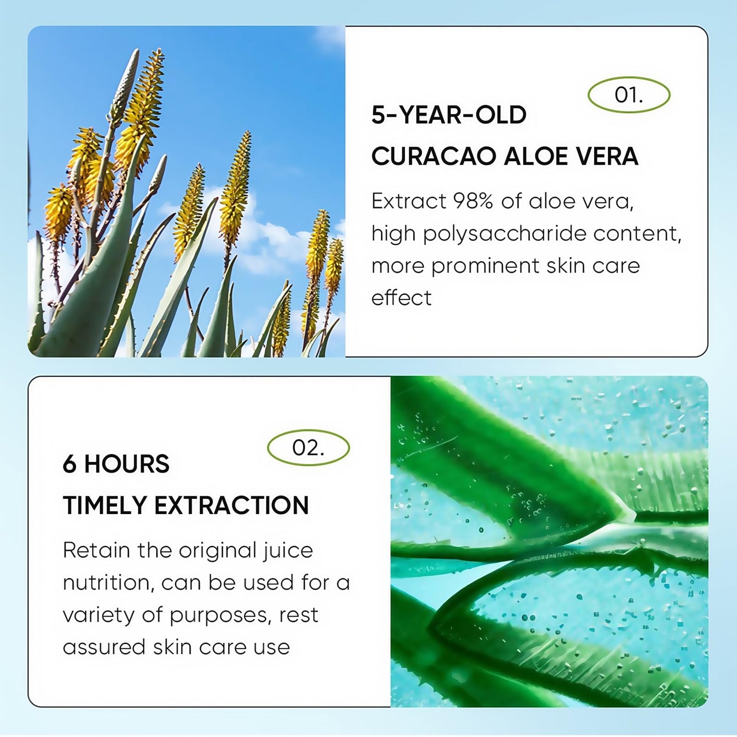 Sadoer Aloe Vera Lip Balm Chapstick, Ultra Hydrating Plant-Based Formula for Soft Lips, 98% Natural Moisturizer, Long-Lasting Nourishment for Dry & Sensitive Lips（1PCS）
