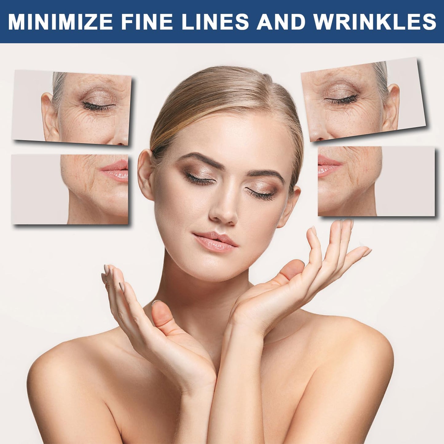 Facial Serum, Liquid Solution Anti Aging Serum, Promotes Skin Collagen Production, Diminishes Fine Lines & Wrinkles(2pcs)