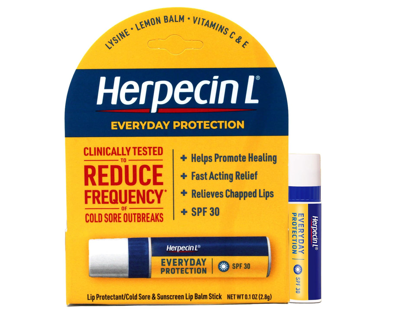 Herpecin L Lip Protectant SPF 30 0.10 oz (Pack of 6)