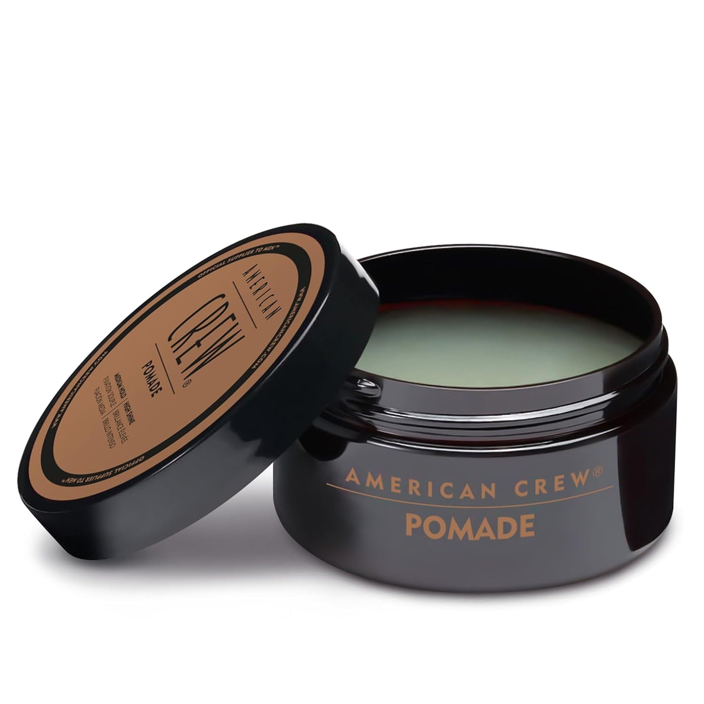 American Crew Men's Hair Pomade - Medium Hold, High Shine, Travel Size Duo Set