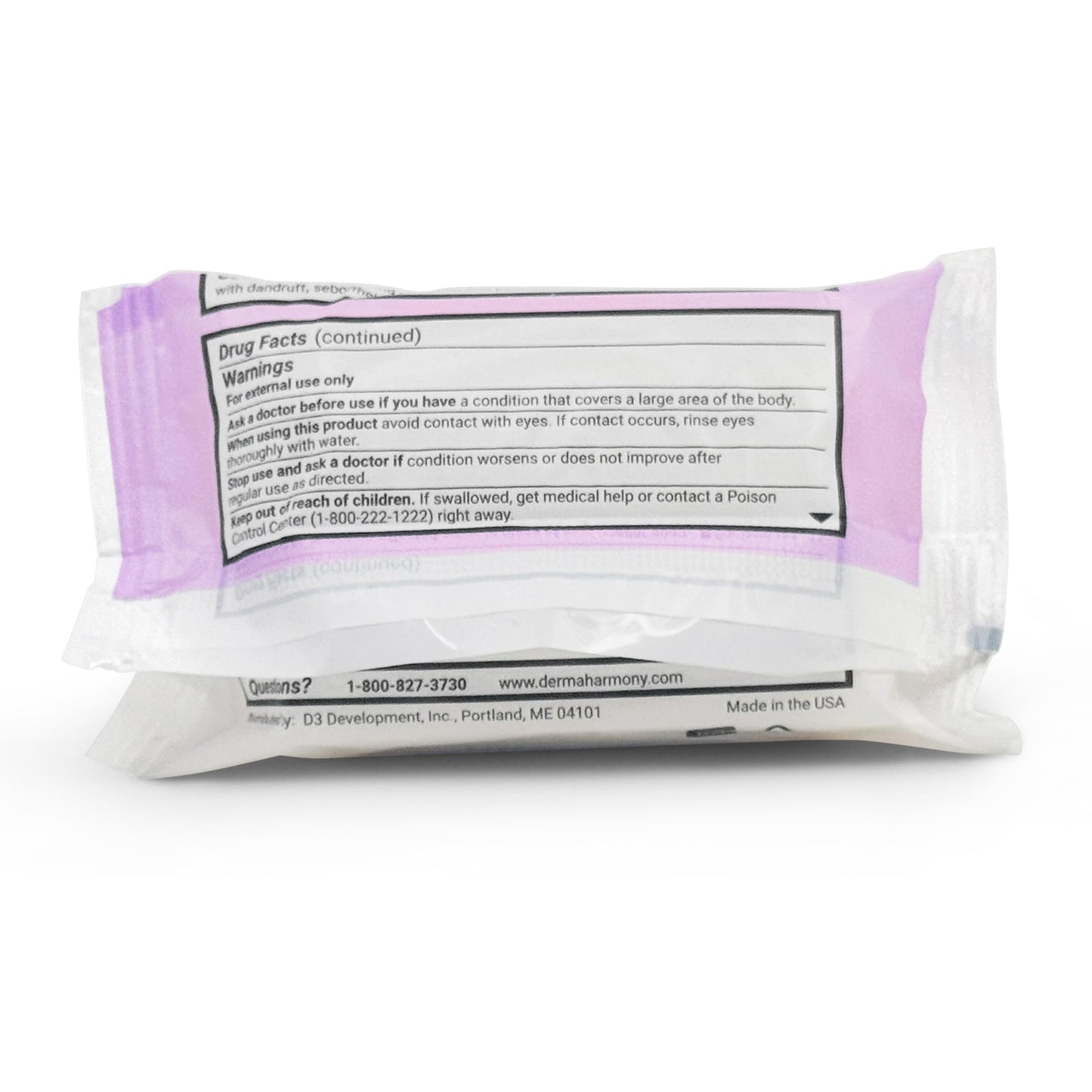 Dermaharmony 5% Sulfur 2% Salicylic Acid Bar Soap 4 oz – Crafted for those with Seborrehic Dermatitis, Dandruff, and Psoriasis (1 Bar)