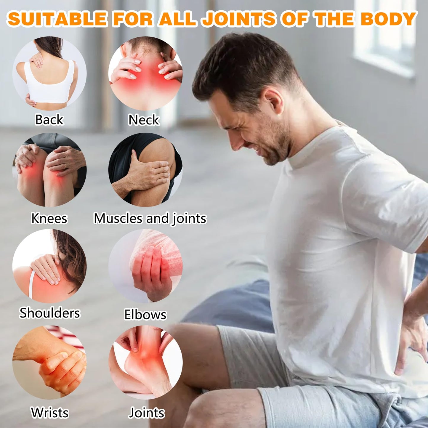 2PCS Nerve Relief Balm for Neuropathy, Natural Joint Care Soothing Massage Cream with Magnesium and Menthol