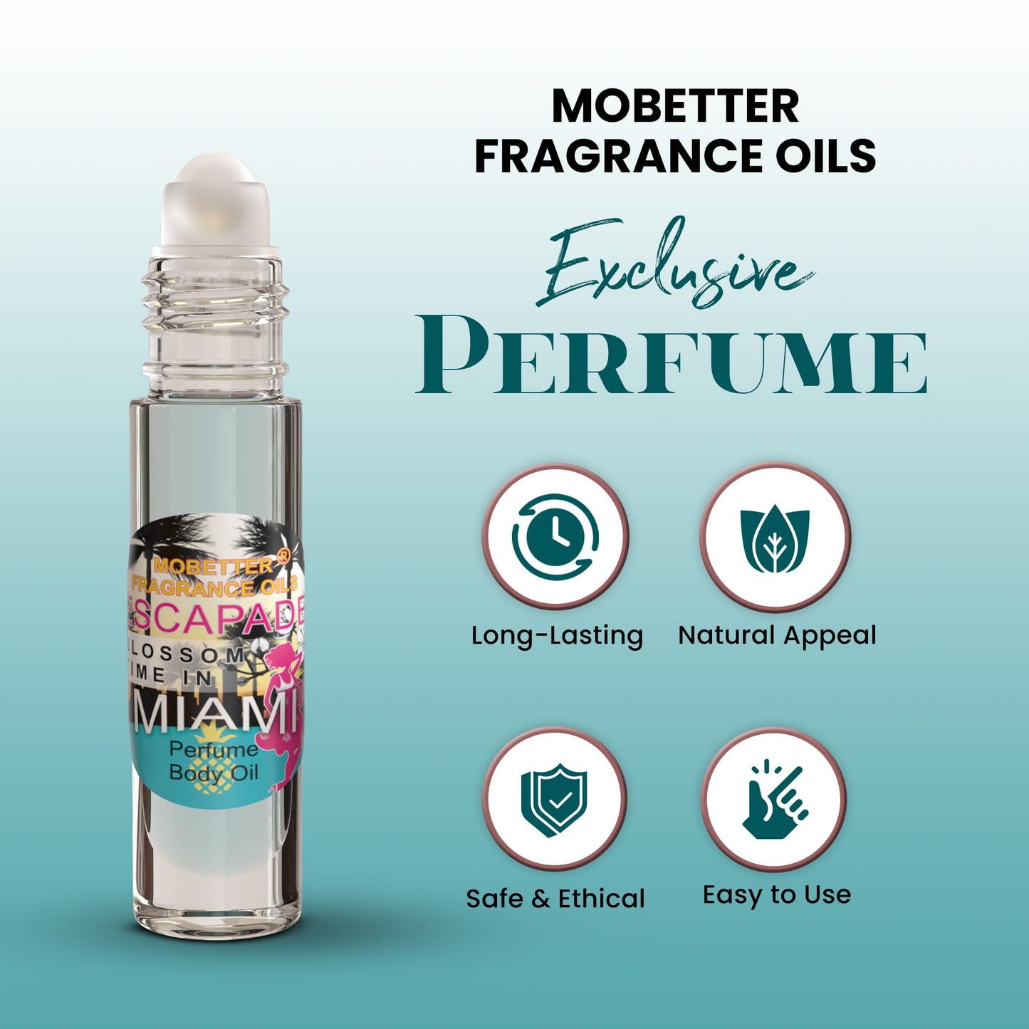 MOBETTER FRAGRANCE OILS Escapade Blossom Time In Miami Women Perfume Body Oil