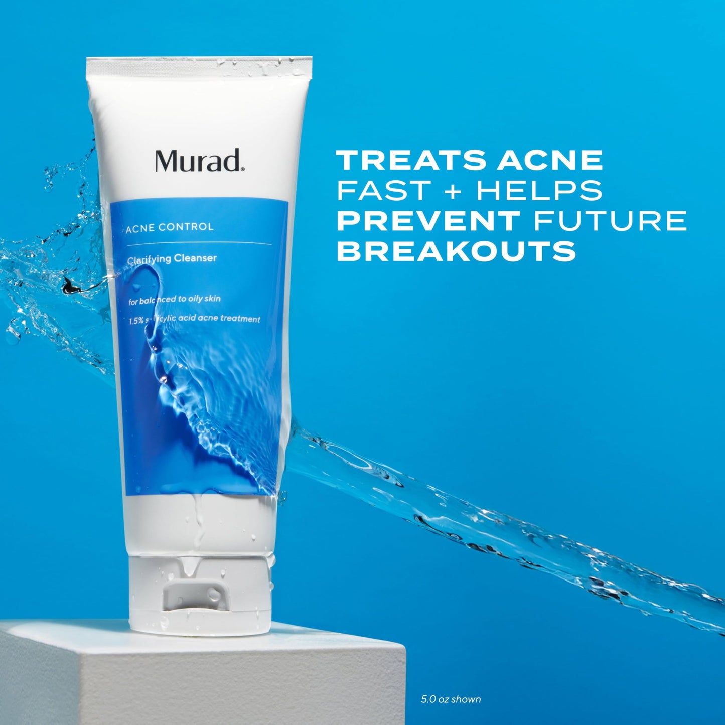 Murad Acne Control Clarifying Cleanser - Salicylic Acid - 2 Fl Oz