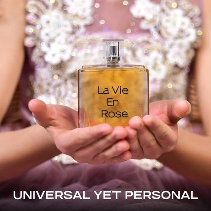 NovoGlow La Vie En Rose for Women - 3.4 Fl Oz Bottle - Scents with Finest Essential Oils & Flower Essence - Sweet Aromas of Iris Jasmine & Orange Blossom - Includes Suede Pouch for a Luxurious Touch
