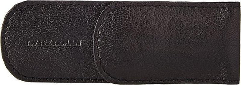 Tweezerman Petite Tweeze Set with Travel Case - Point and Slant Tweezers, Tweezers for Travel (Black Case)