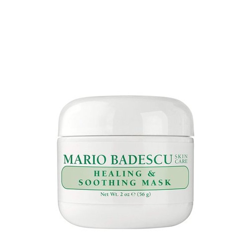 Mario Badescu Healing & Soothing Mask - Creamy and Comforting Facial Mask with Kaolin Clay, Niacinamide, and Zinc Oxide - Restores Balance and Alleviates Dryness - Ideal for Oily or Problem Skin