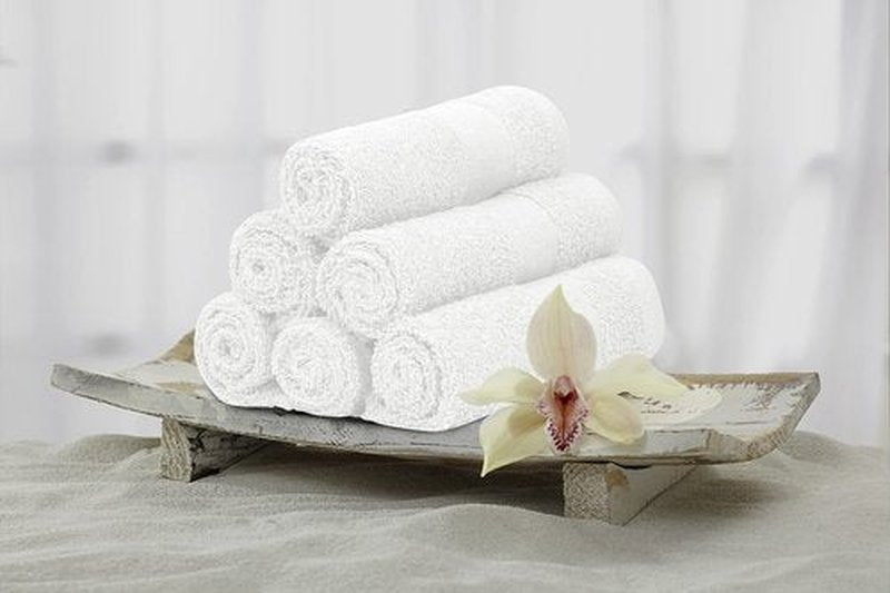 Premium Wash Cloths Pack of 12 (13" x 13" Inches)- 100% Combed Ring Spun Cotton WashCloth - Luxury Washcloths – Ultra Soft Face Towels - Highly Absorbent Wash Cloth for Face (Grey) (White)