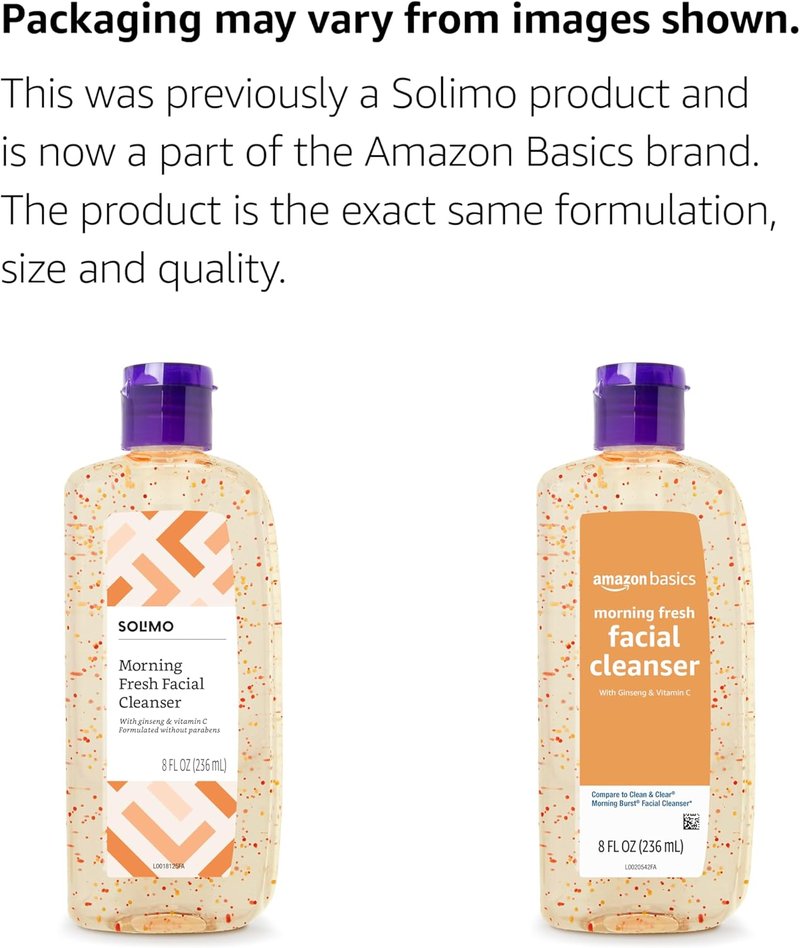 Morning Fresh Facial Cleanser - Ginseng & Vitamin C | 8 fl oz (3-Pack)