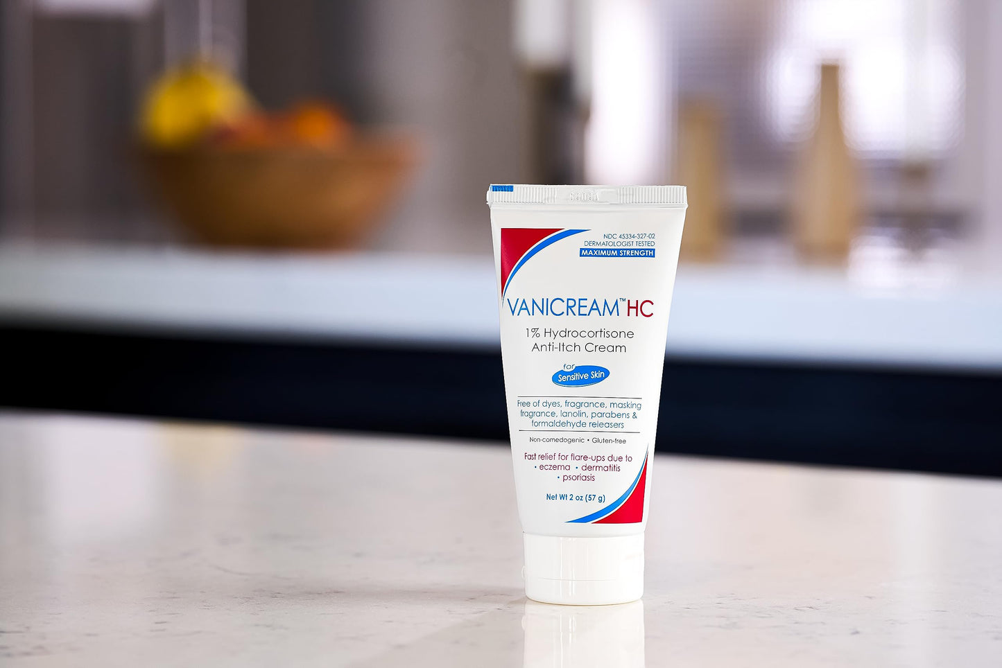 Vanicream 1% Hydrocortisone Cream, Maximum OTC-Strength Anti Itch Cream, 2 Oz, Formulated Without Common Irritants for Sensitive Skin, Itch-Relief from Minor Skin Irritations, & Rashes
